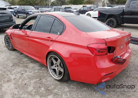 2017 BMW M3 z USA, uszkodzony, nr VIN WBS8M9C55H5G42386
